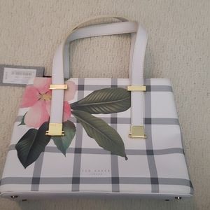 Ted Baker Secret Trellis Check Lady Bag NWT